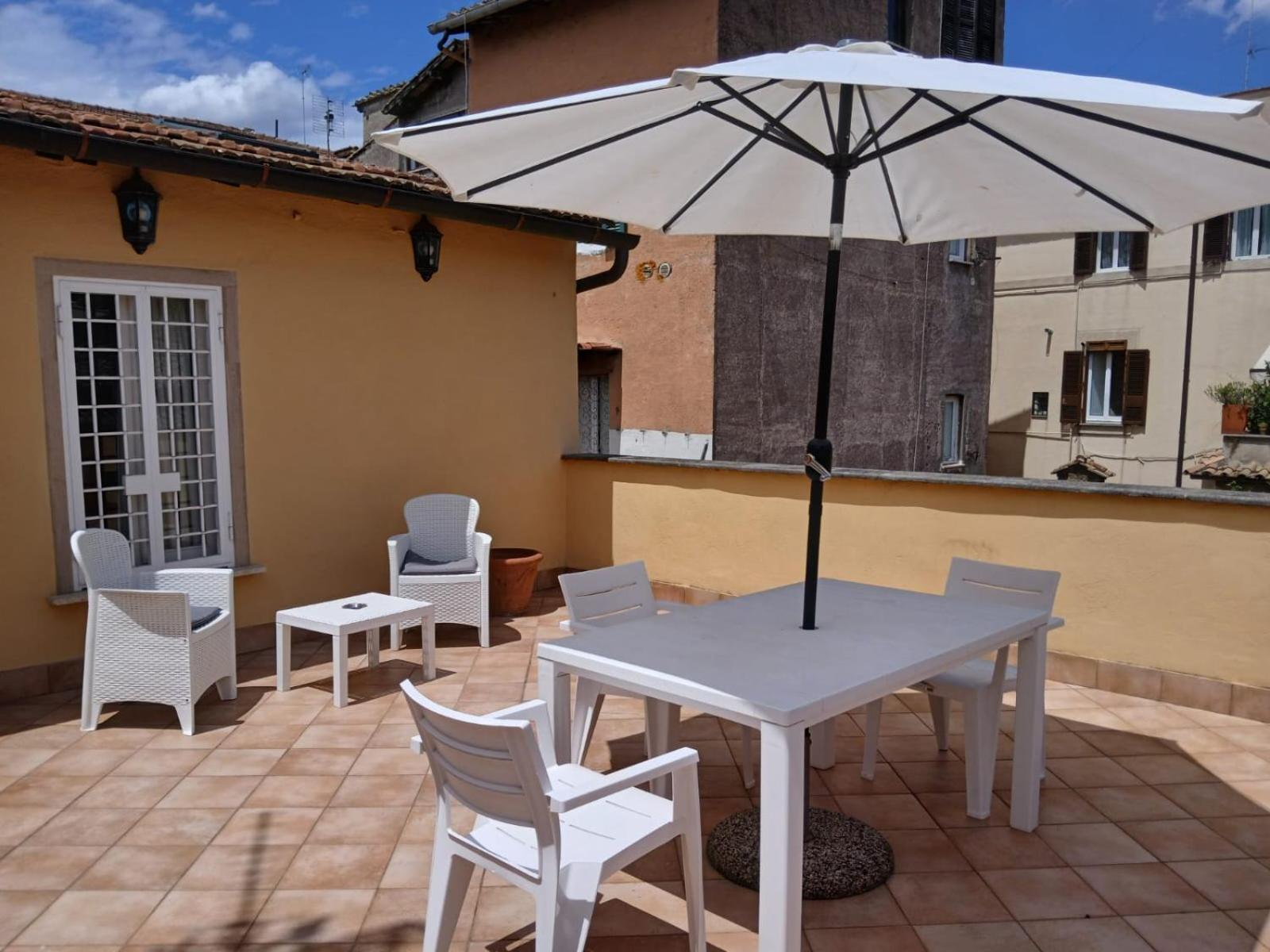 Appartement Attico Con Terrazza Santa Cecilia à Rome Extérieur photo